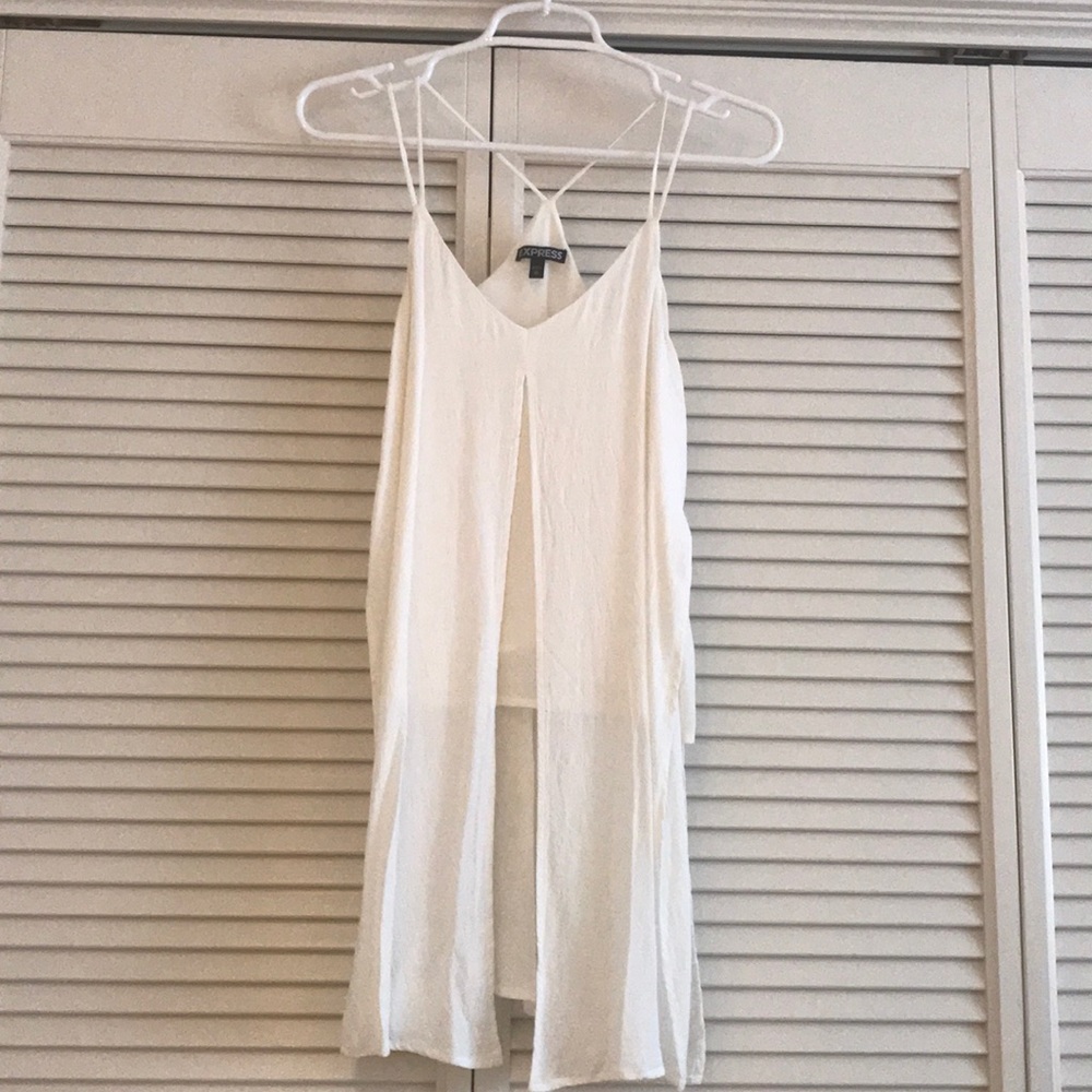 Express brand multi strap shirt